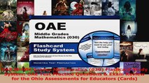Download  OAE Middle Grades Mathematics 030 Flashcard Study System OAE Test Practice Questions  EBooks Online