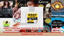 Download  OSAT Principal Common Core 044 Secrets Study Guide CEOE Exam Review for the EBooks Online