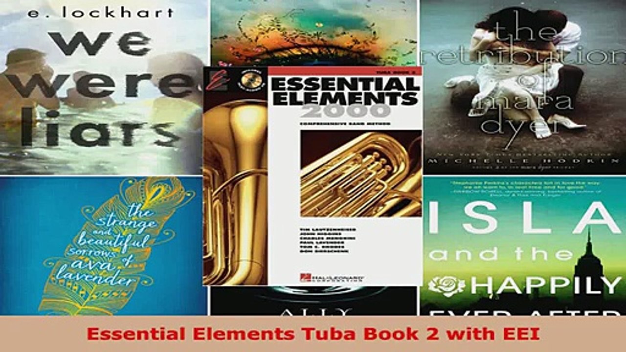 Read  Essential Elements Tuba Book 2 with EEI PDF Online