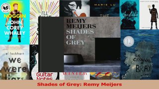 Read  Shades of Grey Remy Meijers Ebook Free