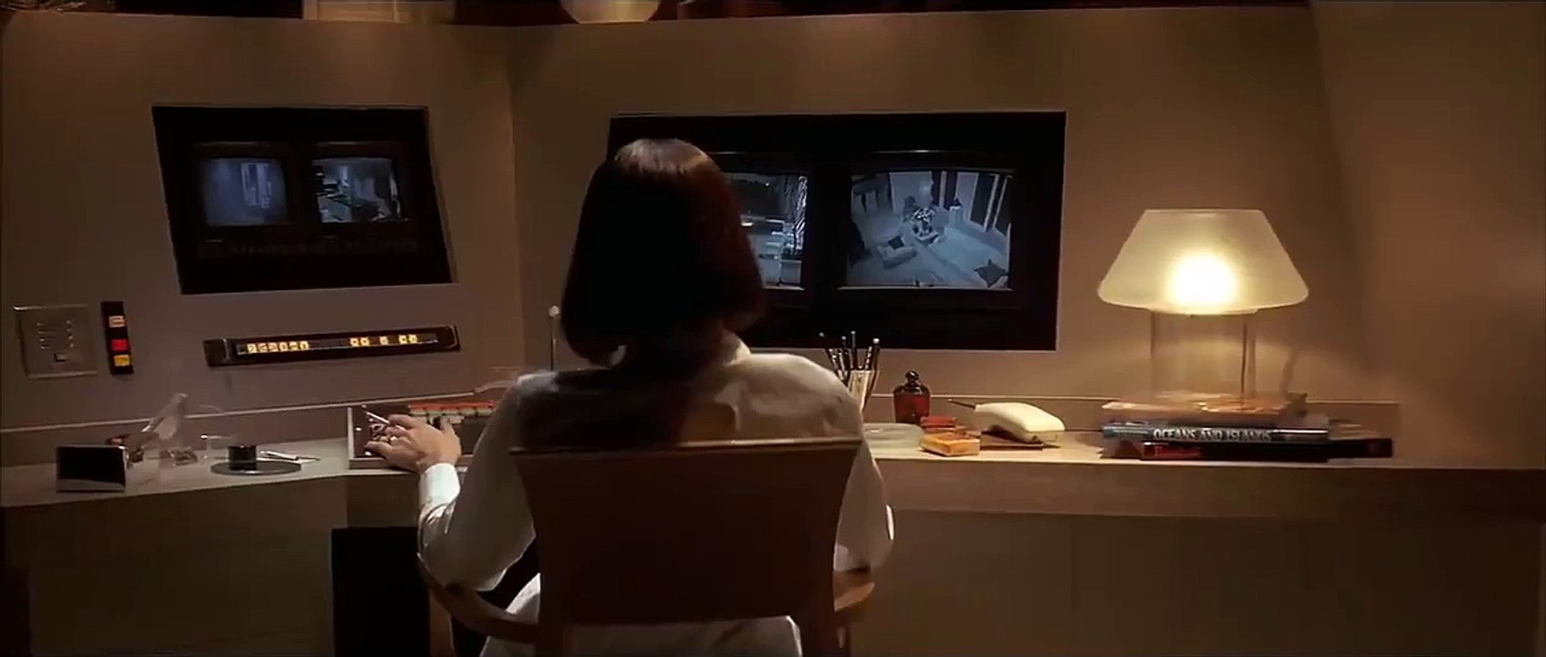 Mia Wallace (Uma Thurman) et Vincent Vega (John Travolta) dans Pulp Fiction