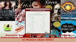 Read  Essential Keyboard Repertoire Vol 1 100 Early Intermediate Selections in Their Original Ebook Free
