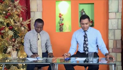 Glass moves across the table in front of spooked presenter