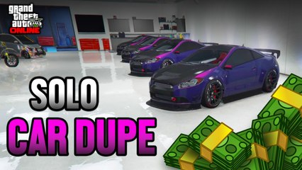 GTA 5 Online: SOLO Dupe Street Cars Make MONEY$ after 1.28/1.30