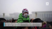 Many ignore Beijing smog warnings despite first pollution 'red alert'