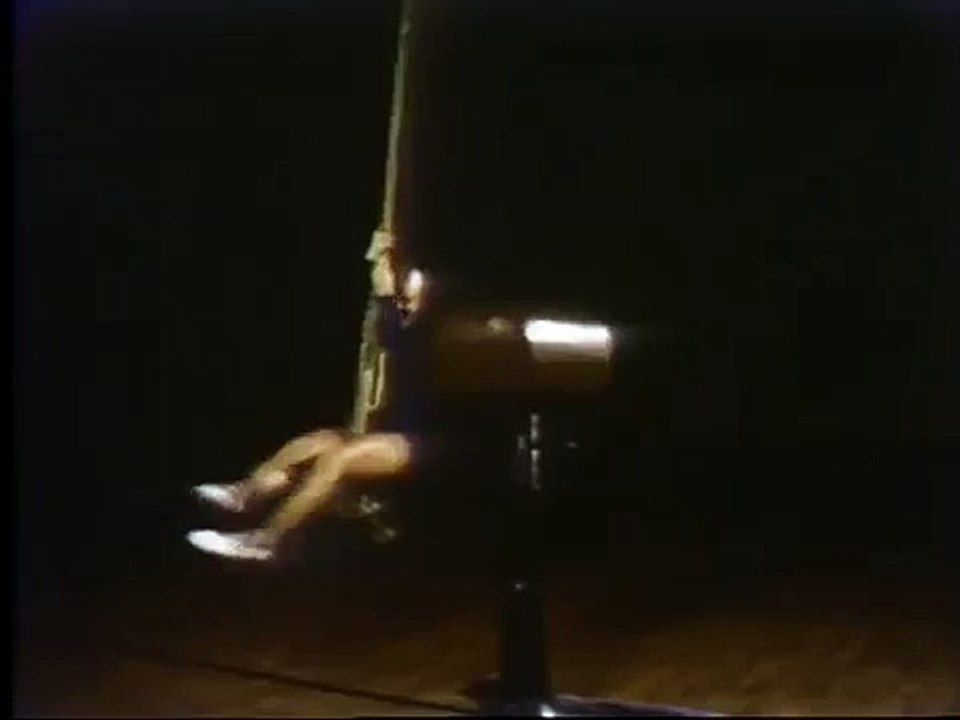 Classic Sesame Street Gymnast Showing Around
