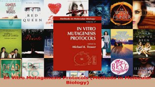 In Vitro Mutagenesis Protocols Methods in Molecular Biology Download Online
