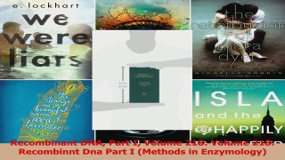 Recombinant DNA Part I Volume 218 Volume 218 Recombinnt Dna Part I Methods in PDF Full Ebook