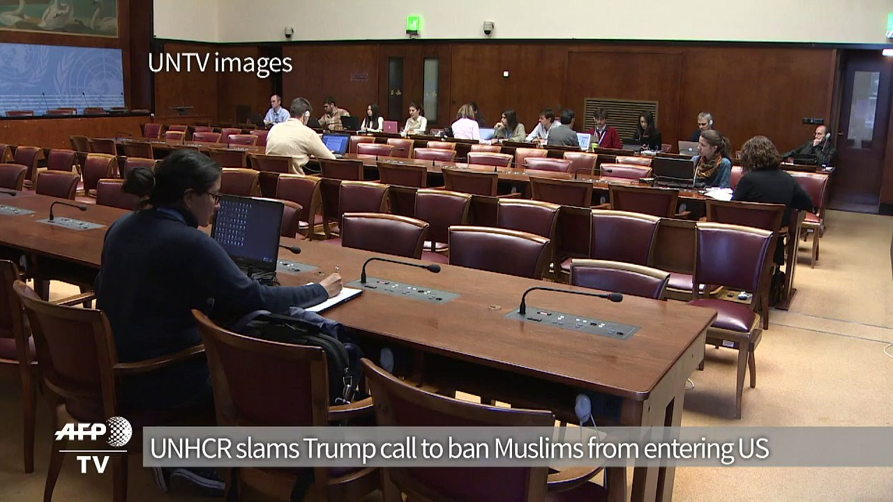UNHCR criticises Trump call to bar Muslims from entering US