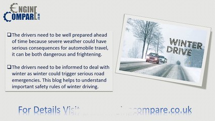 Free Tips for Driving in Winter
