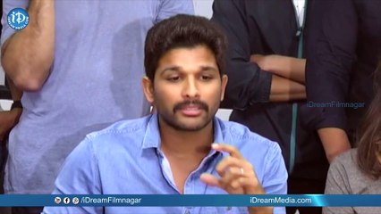 Allu Arjun Emotional Speech at Mana Madras Kosam Campaign Press Meet