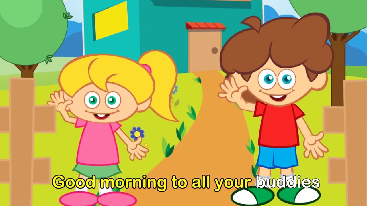 G nayd n De Good Morning Sevimli Dostlar ngilizce ocuk ark lar 