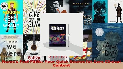Nurses Fast Facts Your Quick Source for Core Clinical Content Download