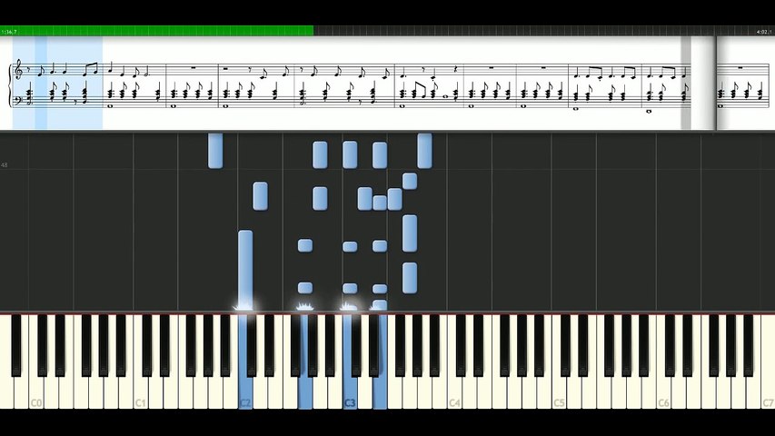 Rihanna - Stay feat. Mikky Ekko [Piano Tutorial] Synthesia