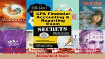 Read  CPA Financial Accounting  Reporting Exam Secrets Study Guide CPA Test Review for the Ebook Free