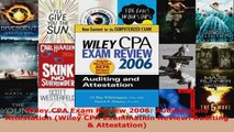 Download  Wiley CPA Exam Review 2006 Auditing and Attestation Wiley CPA Examination Review EBooks Online