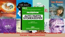 Download  Auto Parts StorekeeperPassbooks Passbook for Career Opportunities PDF Free