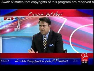 Nawaz Sharif ko kisaan se ziada votes aziz hai - Fawad Chaudhry