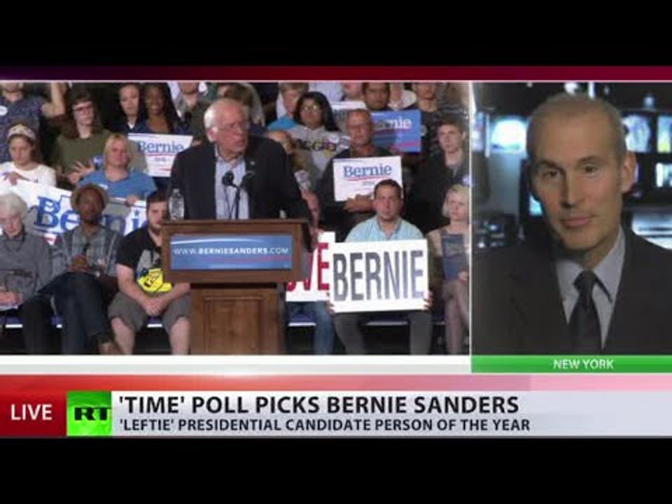 Person of the Year? Time readers poll picks Bernie Sanders