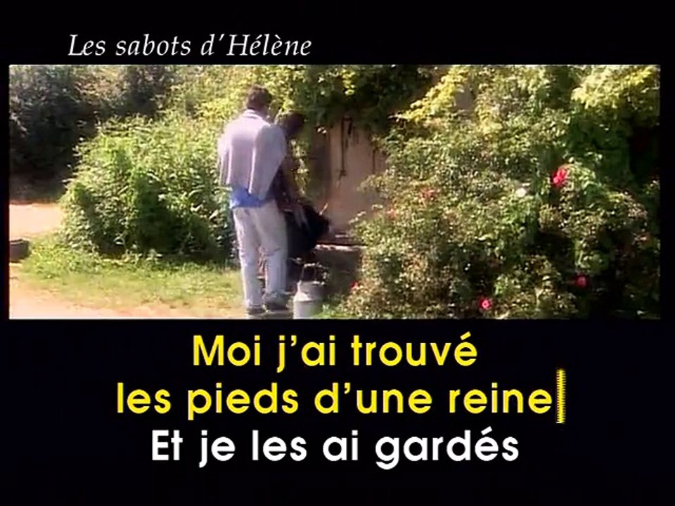 KARAOKE GEORGES BRASSENS - Les sabots d'Hélène