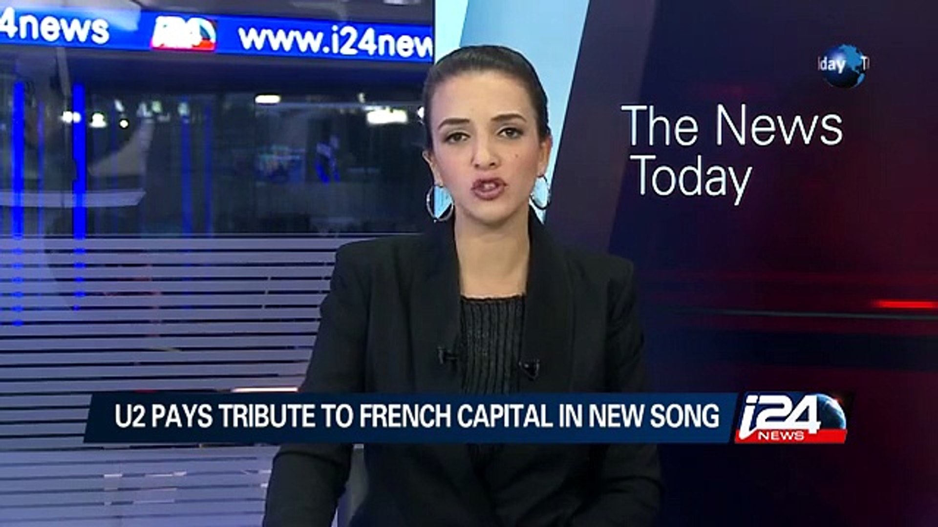 ⁣U2 pays tribute to French capital in new song