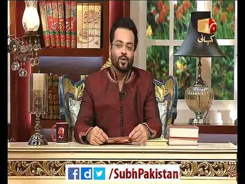 Subh-e-Pakistan with Dr Aamir Liaquat 07 Dec 2015 on Geo Kahani Ep 01 Part 5