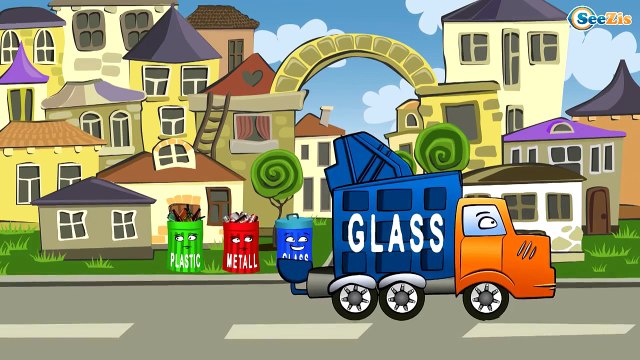 ✔ Мультики про машинки все серии. Мусоровоз на работе - Car Cartoons Compilation - Garbage Truck ✔