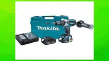 Best buy Hammer Drill Kit  Makita XPH07T 18V LXT LithiumIon Brushless Cordless 12Inch Hammer DriverDrill Kit