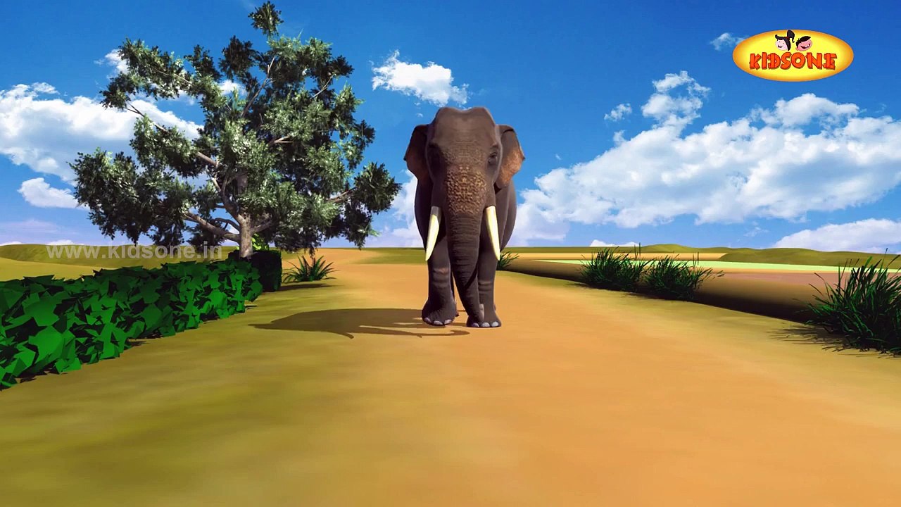 Haathi || An Elephant || 3D Animation || Hindi Nursery