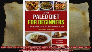 The Paleo Diet For Beginners The Essentials of the Paleo Diet with a 30 Day Meal Plan and