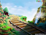 The Train High quality animated Rhymes (Zuck Zuck Ghadi Animated kidsone song)