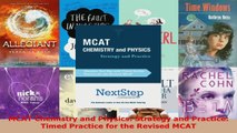 Read  MCAT Chemistry and Physics Strategy and Practice Timed Practice for the Revised MCAT Ebook Free