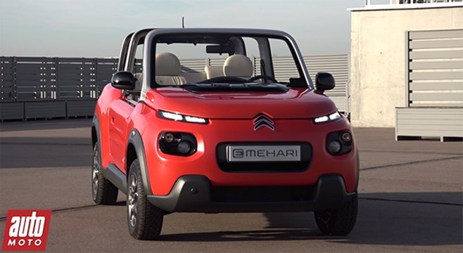 Citroën e-Méhari 2016 : présentation de la nouvelle voiture électrique (photos, prix, date de sortie, avis)