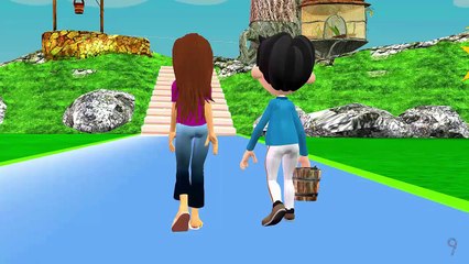 Jack And Jill Lyrics   HD Animation Rhymes for kids   Kids Nursery songs
