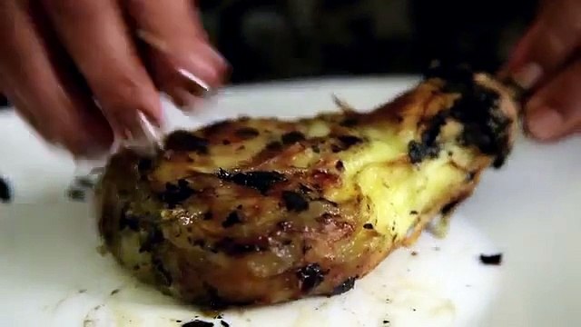 Vangyache Bharit Baingan Bharta - Indian Recipe by Archana - Vegetarian Smoked Eggplant in Marathi