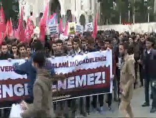 Beyazıt Meydanı'nda gerginlik