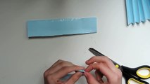 How To Make A Paper Gun That Shoots Rubber Bands (With Trigger). (SLOW TUTORIAL)