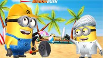 Despicable Me 2 - Minion Video Games - Minion Rush Beach Run Find Apple Ep5