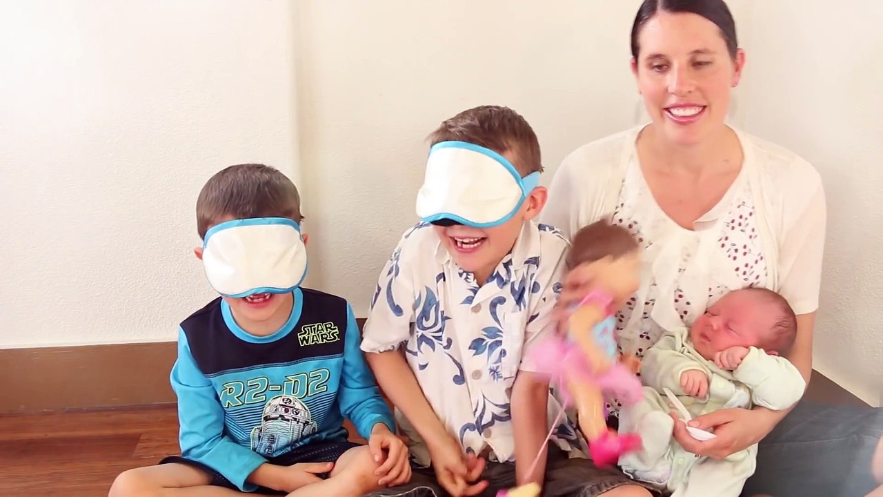 Baby Food Challenge! Blind Fold Tasting Baby Food Competition Cute Newborn Baby Eli Taste Testing