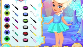 Baby Frozen Bathing Movie Game for Kids and Girls