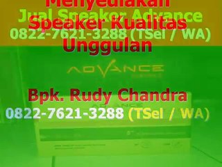 0822-7621-3288 (Tsel), Jual Speaker advance t101