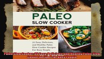 Paleo Slow Cooker 35 Easy Delicious and Healthy Paleo Slow Cooker Recipes for Busy People