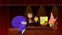 Mr Bean And Minions And Spongebob Squarepants ~ Happy Birthday Song [HD] 1080P