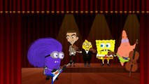 Mr Bean And Minions And Spongebob Squarepants ~ Happy Birthday Song [HD] 1080P