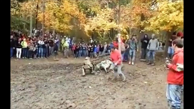 Presque tué par une moto trial... Dingue!