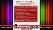 Complete Paleo Meals A Paleo Cookbook Featuring Paleo Comfort Foods  Recipes for an