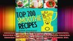 Smoothie Recipes  Top 200 Smoothie Recipes Smoothies Smoothie Cookbook Vegan Smoothie
