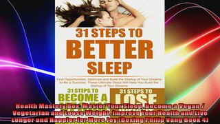 Health Mastery Box Master Your Sleep Become a Vegan  Vegetarian and Loose Weight