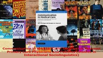 PDF Download  Communication in Medical Care Interaction between Primary Care Physicians and Patients PDF Full Ebook