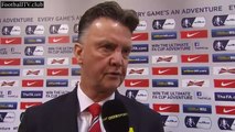 Manchester United vs Arsenal 1 : 2 Louis van Gaal post match interview